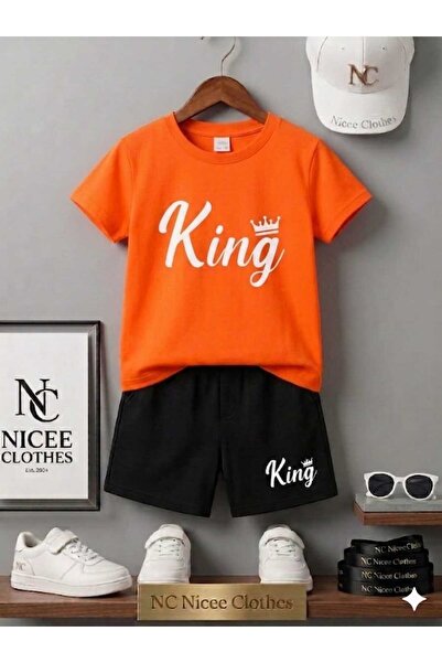 NC Nicee Clothes ΚΑΛΟΚΑΙΡΙΝΟ ΠΑΙΔΙΚΟ ΜΠΛΟΥΖΑΚΙ ΚΑΙ ΣΟΡΤΣ UNISEX (ΛΕΥΚΗ ΕΚΤΥΠΩ...