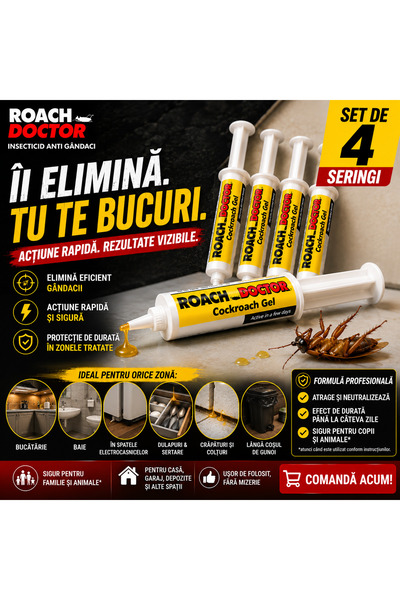 OEM SET 4X SERINGI INSECTICID ANTI GANDACI (RO-V15) (ZVN)