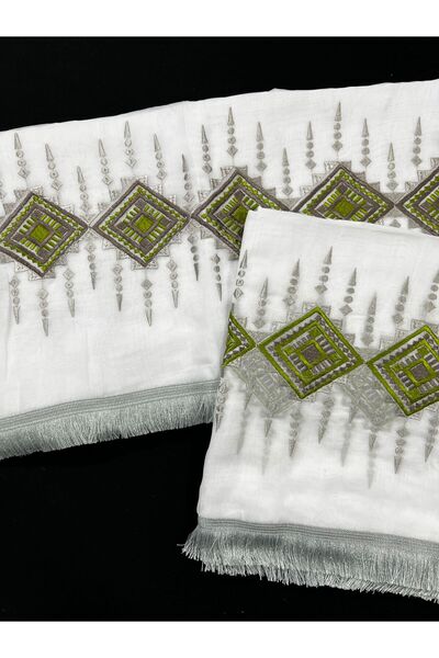 Difaf Men's Sudanese Turban and Scarf Set: First-Class Quality