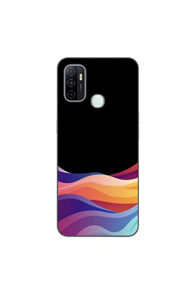 OEM Husa compatibila cu Oppo A53 Silicon Gel Tpu Model Neon Waves