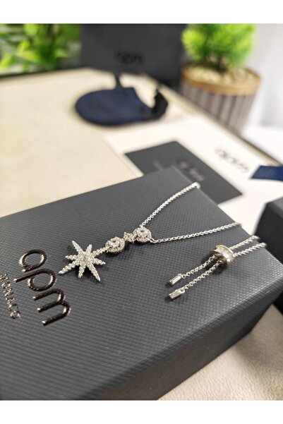 Generic Apm Double Star Chain with Accessories - Silver