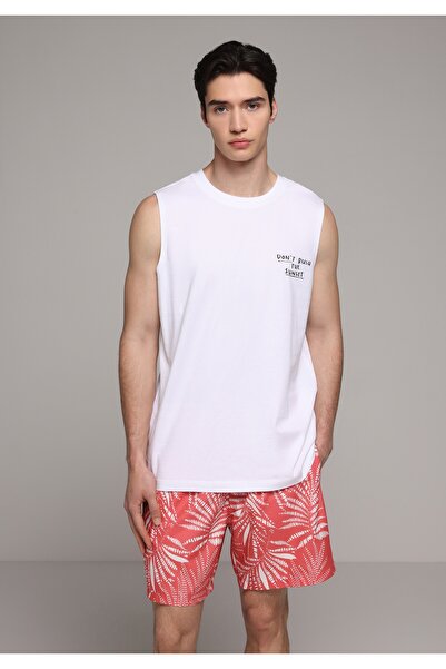 Colin's Regular Fit Men's White Tank Top