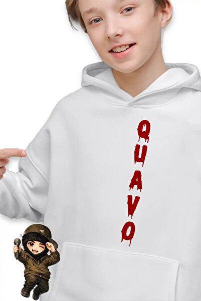 OEM Hanorac Copii Baieti Quavo Stain Trap Hip Hop
