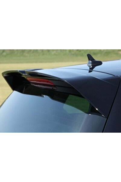 DELUXETUNING Rear spoiler compatible with VW Golf 8 2020->, glossy black