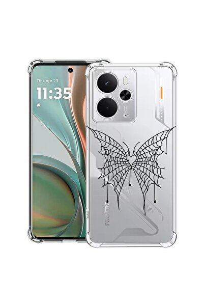 bestcase Husă Antișoc Compatibilă cu Poco M7 Pro 5G, cu Design Fluture, Colțu...
