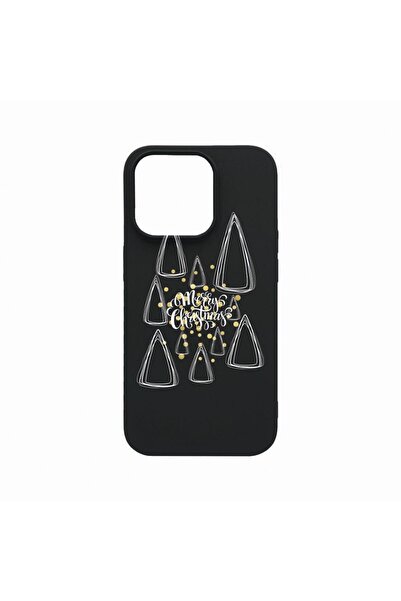 bestcase Калъф, съвместим с Realme C31, Минималистичен дизайн  "Весела Коледа...