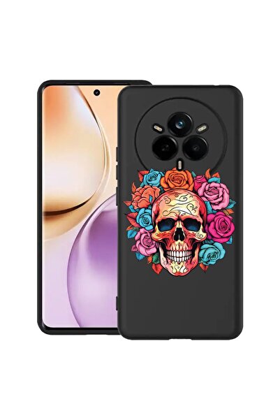 bestcase Husă pentru Realme 14 Pro Plus 5G, Culori de vis - Craniu, Silicon s...