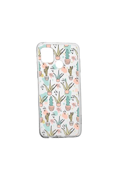 bestcase Husa Silicon Compatibila cu Realme C21Y, Cactus, rezistenta la uzura...