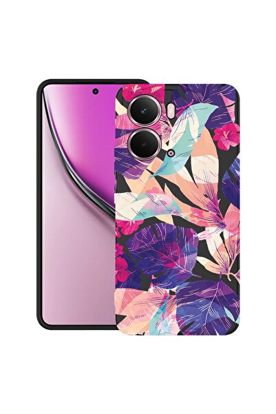 bestcase Θήκη για Realme P3 με σχέδιο τροπικών λουλουδιών, TPU Ματ Εξαιρετικά...