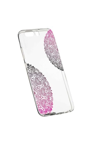 bestcase Husa Silicon, Transparent, Slim, Non Figurative 92, Huawei Y6 2018