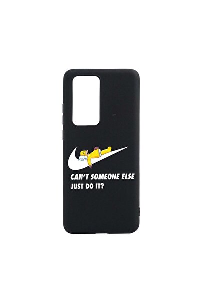 bestcase Husa Silicon Compatibila Cu Huawei P40, Simpson Just Do It, rezisten...