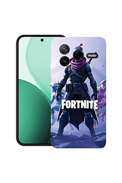 bestcase Ултра тънък TPU калъф, съвместим с Poco F7 Pro, с дизайн Fortnite, 3...