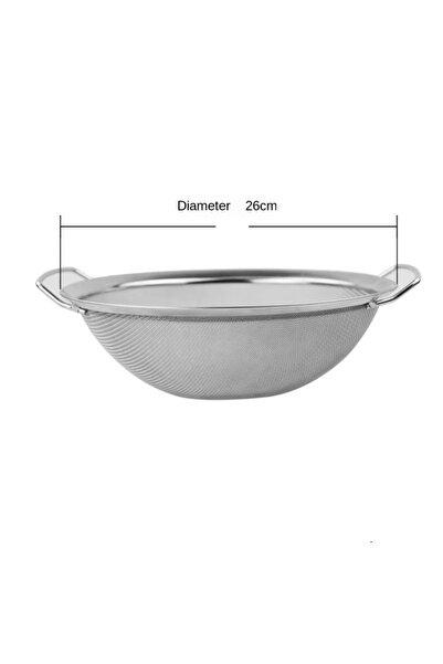 choice2 10inch Stainless Steel Strainer Basket Fine Mesh Multi-size Juice Ric...