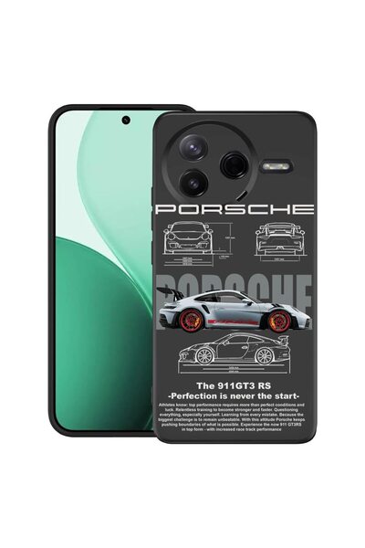 bestcase ¬Æ Husa TPU Ultra Slim Compatibil cu Poco F7 Pro, cu Design Fast Car...