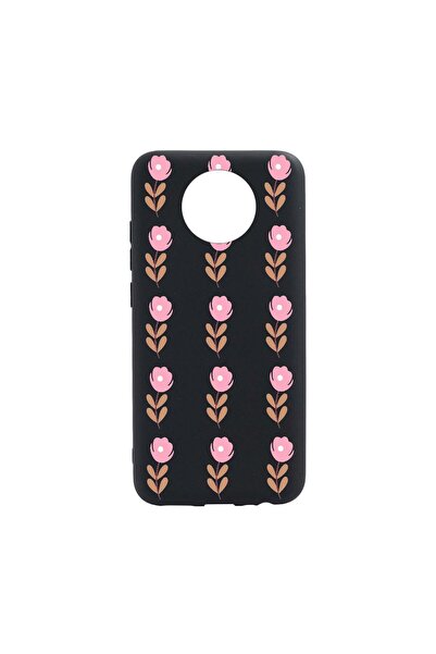 bestcase Husa Silicon Flowers, compatibila cu Nokia C10, rezistenta la uzura,...