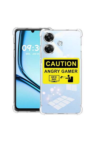 bestcase Αντικραδασμική Θήκη για Realme Note 60 / Note 60X με Σχέδιο Angry Ga...