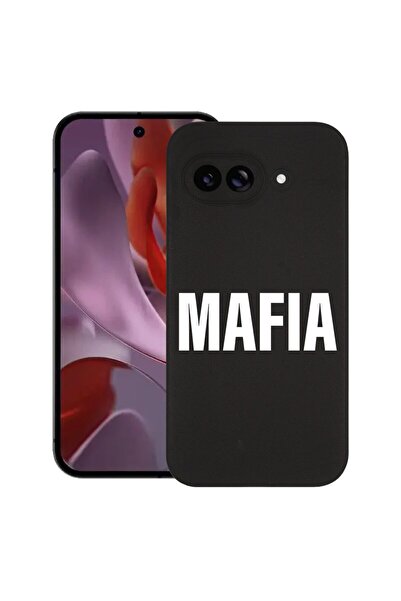bestcase Калъф за Google Pixel 9a, Maffia, Тънък силиконов 0.8ММ, Удароустойч...