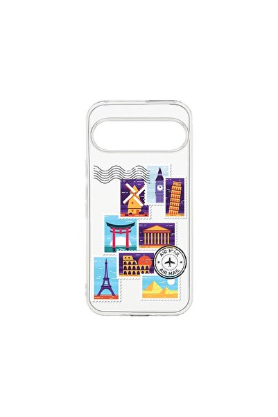 bestcase Husă transparentă din silicon de 2MM, compatibilă cu Google Pixel 9 ...