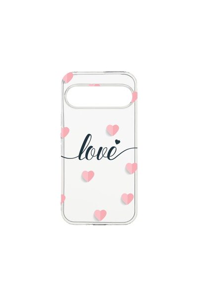 bestcase Husă transparentă din silicon de 2MM, compatibilă cu Google Pixel 9 ...