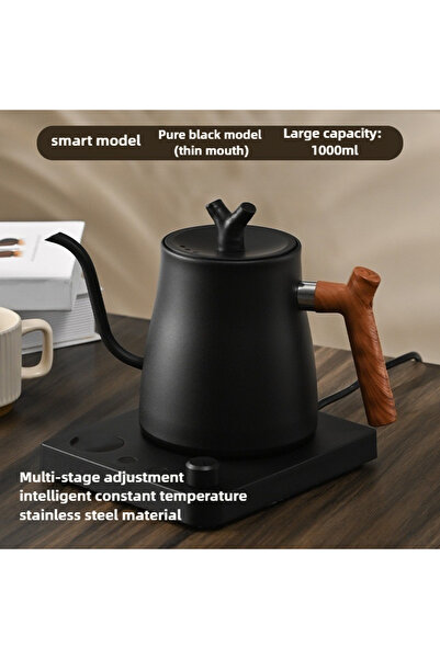 Choice1 EU Smart control model 1L Stainless Steel Electric Kettle, Auto Shut-...