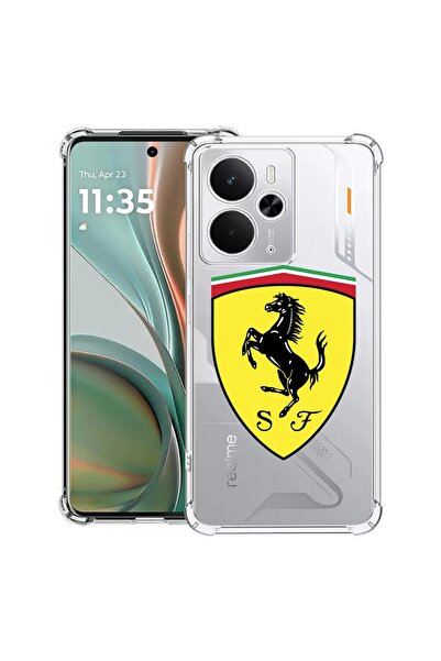 bestcase Husa Anti Shock pentru Poco M7 Pro 5G, design Ferrari, col»õuri √Ænt...