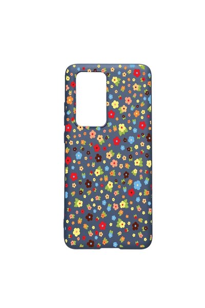 bestcase Husa Huawei P40, Happy Flowers, rezistenta la uzura, anti-alunecare,...