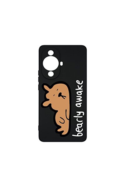 bestcase Θήκη από υγρή σιλικόνη Premium, Συμβατή με Huawei nova 11, Bearly Aw...