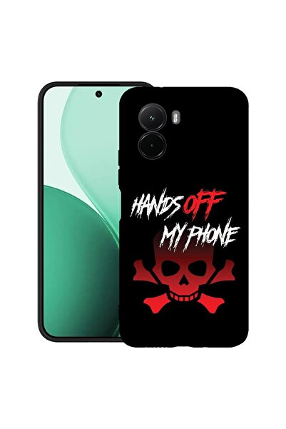 bestcase Υπέρλεπτη Θήκη TPU Συμβατή με Poco M7, με Σχέδιο  "Hand Of My Phone ...