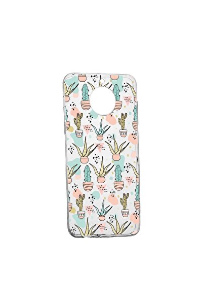 bestcase Husa Silicon Compatibila Cu Nokia 3.4, Cactus, rezistenta la uzura, ...