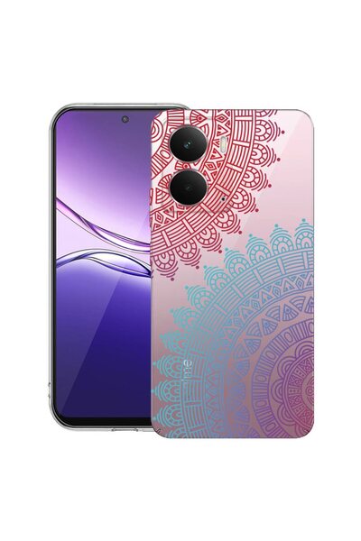 bestcase ¬Æ Husa pentru Realme P3 cu Design Non Figurative, Clear Slim Silico...