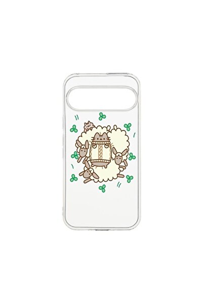 bestcase Husă transparentă din silicon de 2MM, compatibilă cu Google Pixel 9 ...