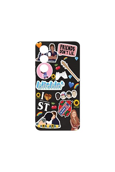 bestcase ¬Æ Husa Slim SIlicon 0.8MM, Compatibila Cu Realme C65, Friends Don‚Ä...