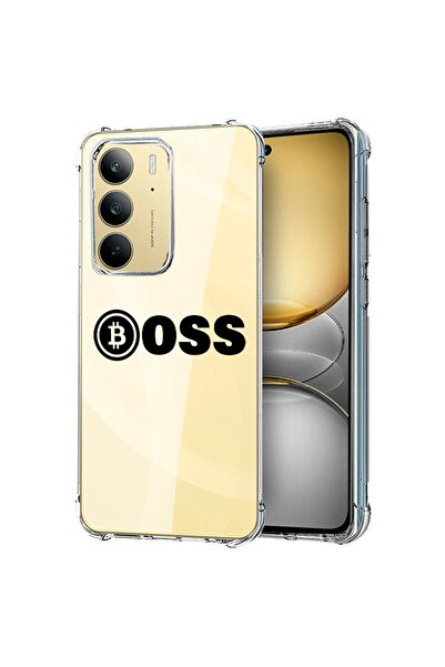 bestcase ¬Æ Husa pentru Realme 14x 5G, Anti Shock 1.5MM, Bitcoin Boss, Protec...