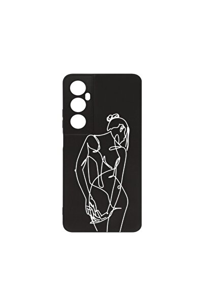bestcase ¬Æ Husa Slim SIlicon 0.8MM, Compatibila Cu Realme C65, Woman, Protec...