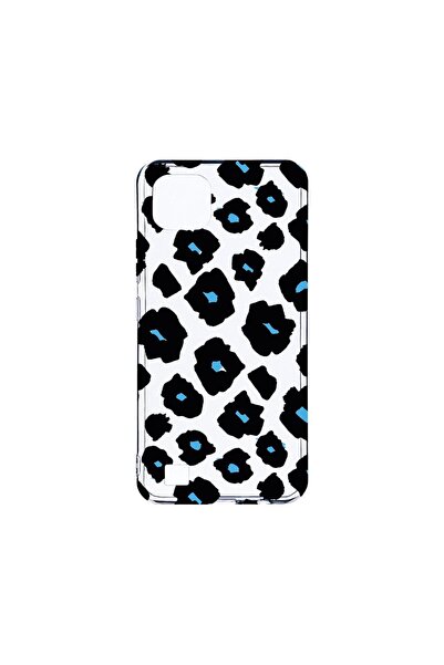 bestcase Διαφανής Θήκη Σιλικόνης 2MM, Συμβατή με Realme C20, Μπλε Σχέδιο Λεοπ...