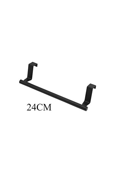 Choice3 Black-S Towel Rack Over Door Stainless Steel Towel Bar Storage Organi...