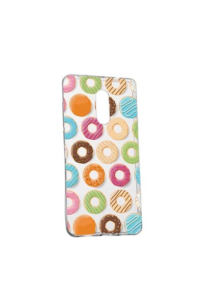 bestcase Husa Silicon, Transparent, Slim, Donut, Huawei Mate 10 Lite