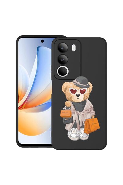 bestcase Θήκη για Realme C71 με σχέδιο αρκουδάκι για ψώνια, TPU Ματ Εξαιρετικ...