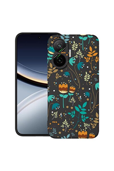 bestcase Θήκη για Poco F7 με σχέδιο ανοιξιάτικων λουλουδιών, TPU Ματ Εξαιρετι...