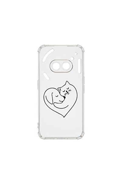bestcase Θήκη Αντικραδασμική 1.5MM, Συμβατή με Nothing Phone 2a, Σχέδιο Αγάπη...