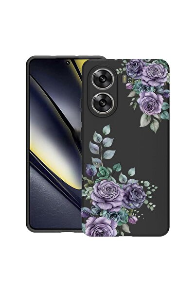 bestcase ¬Æ Husa TPU Ultra Slim Compatibila cu Poco X7 Pro 5G, Floral - Paste...