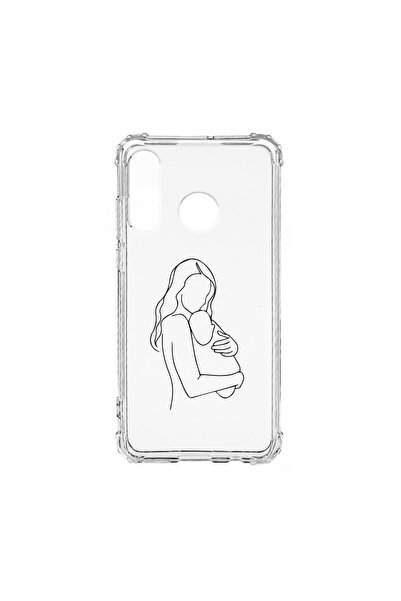 bestcase Противоударен силиконов калъф, съвместим с Huawei P30 Lite, Майчина ...