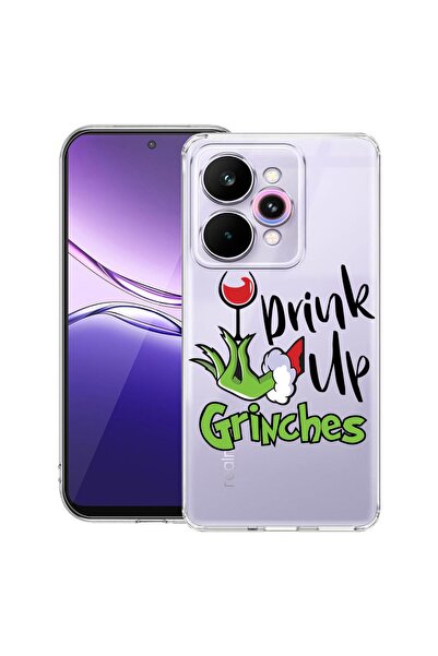 bestcase ¬Æ Husa Clear Slim Silicon Compatibila cu Realme 15 / 15 Pro, GreenM...