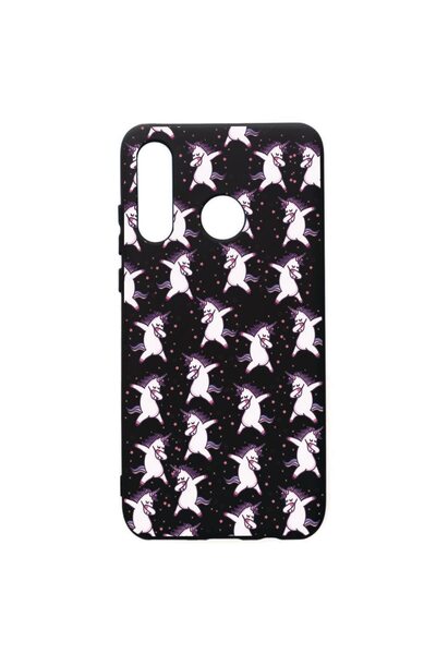 bestcase Husa de protectie Huawei P30 Lite, Unicorn, silicon, cu interiorul d...
