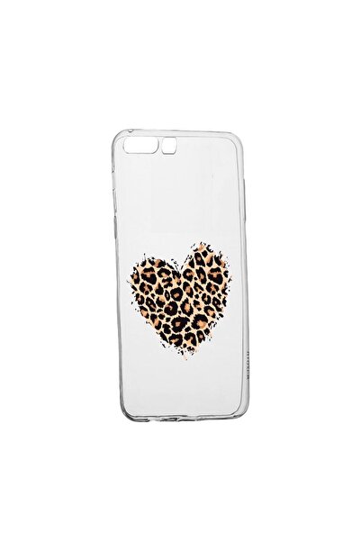 bestcase Husa Silicon Compatibila Cu Huawei Y6 2018, Leopard Heart, rezistent...