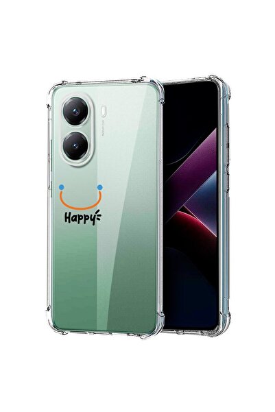 bestcase ¬Æ Husa compatibila Poco X7 Pro 5G, Anti Shock 1.5MM, Be Happy, Prot...