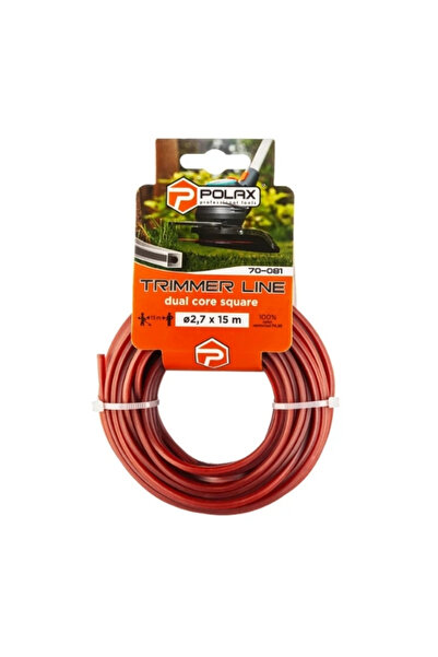 POLAX Fir Trimmer Dual Core Square 2.7mmx15M