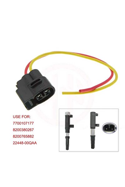Renault Ignition Coil Connector Cable 2 Pin Clio Megane