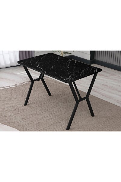 Vivense ELİS MUTFAK MASASI, SİYAH, 70X110