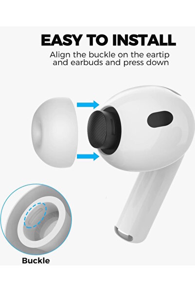 🎧 Airpods Pro Silikon Uçlar - Rahatlık ve Uyum için!